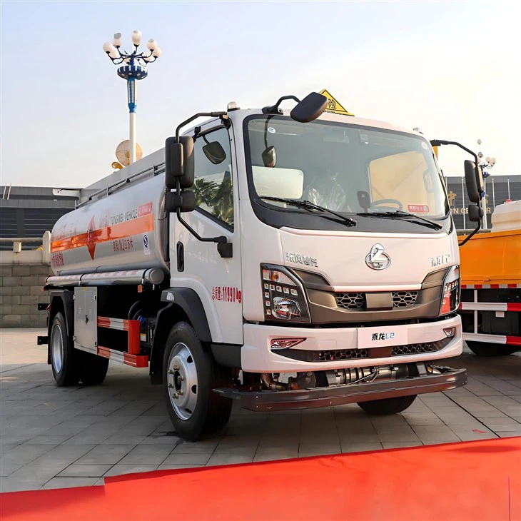 white Oil Truck