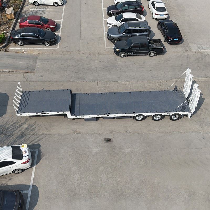 3axle-drop Deck Trailer factory