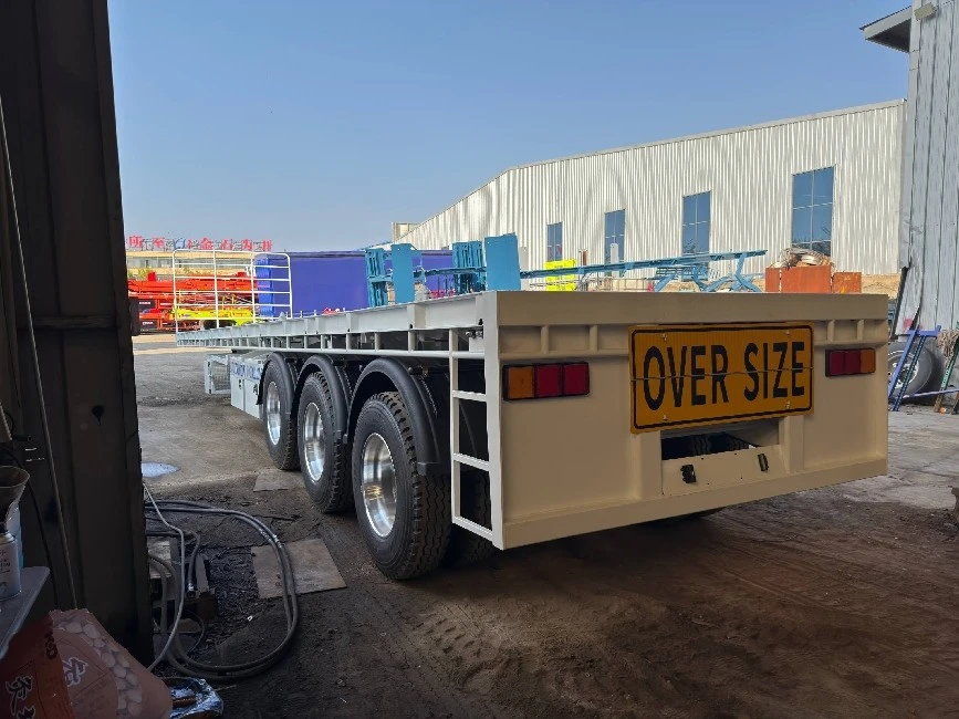 3axles Flat Top Trailer For Australia high quality