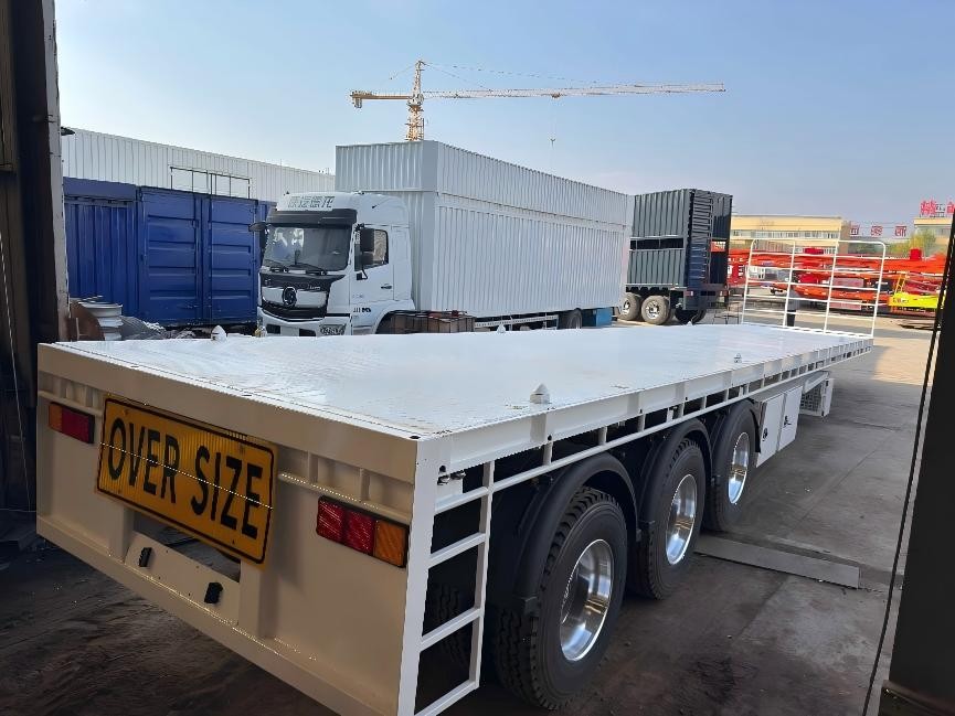 3axles Flat Top Trailer For Australia factory