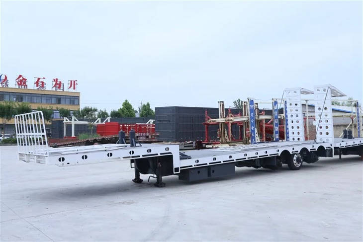 3axles Widenable Drop Deck Trailer