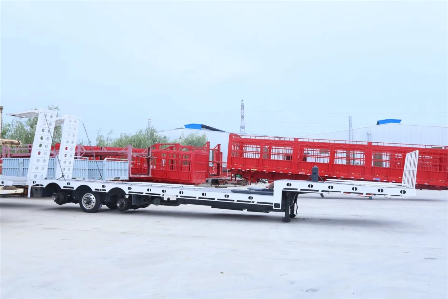 3axles Widenable Drop Deck Trailer best