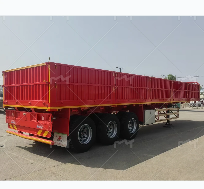 Drop Side Wall Fence Semi Trailer price