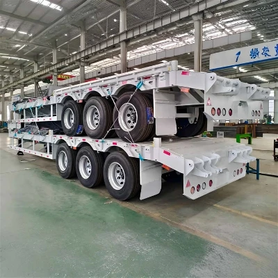 Heavy Machine Transporting Trailer