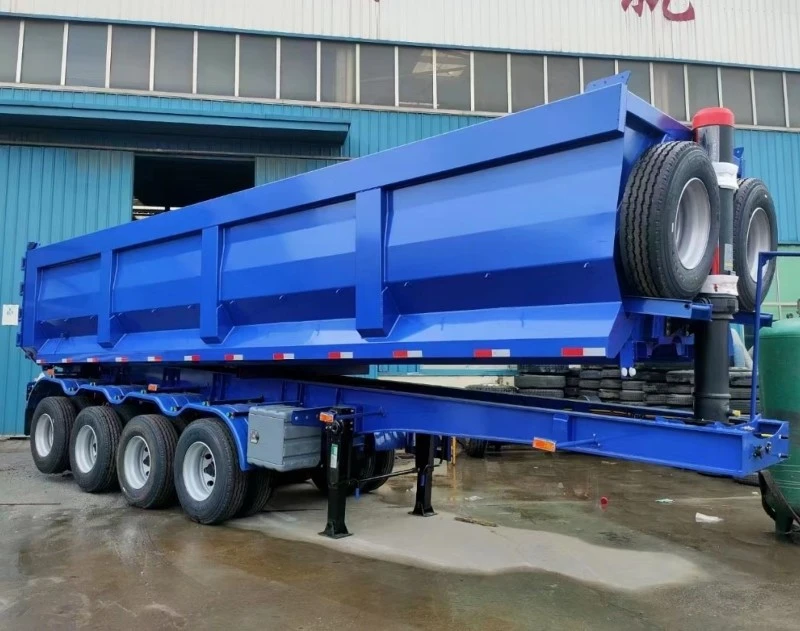 4 AXLES REAR DUMP TRAILER 4 AXLES REAR DUMP TRAILER