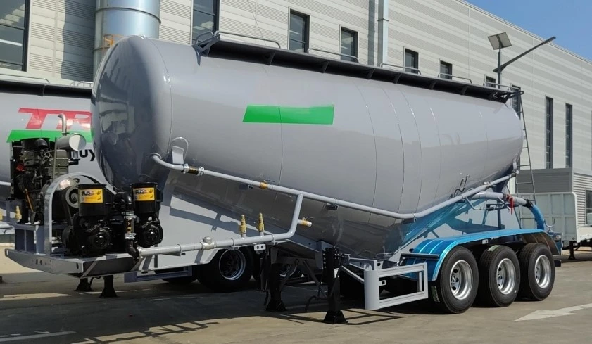 3 Axle Bulk Cement Tanker Trailer for Sale in Nigerian 2 3 Axle Bulk Cement Tanker Trailer for Sale in Nigerian 2