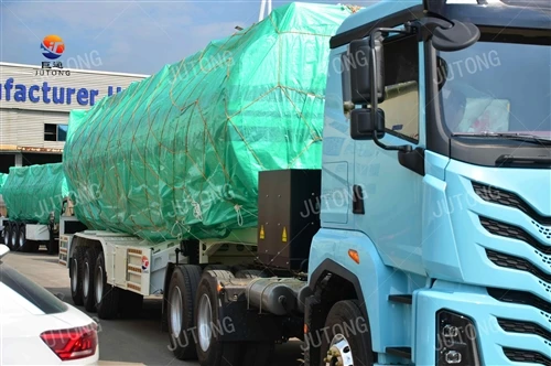 11 Fuel Tanker Semi‑Trailers Of Shandong Jutong Shipped To Malian Customer