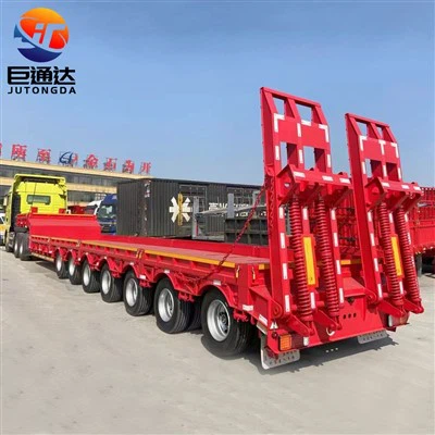 Multi-axle Heavy-duty Lowbed Trailer