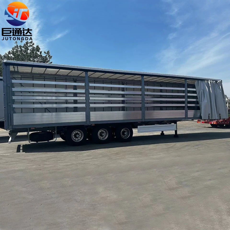 Three Axles Curtain Side Semi Trailer suppliers